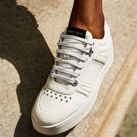 jimmy choo platform sneakers